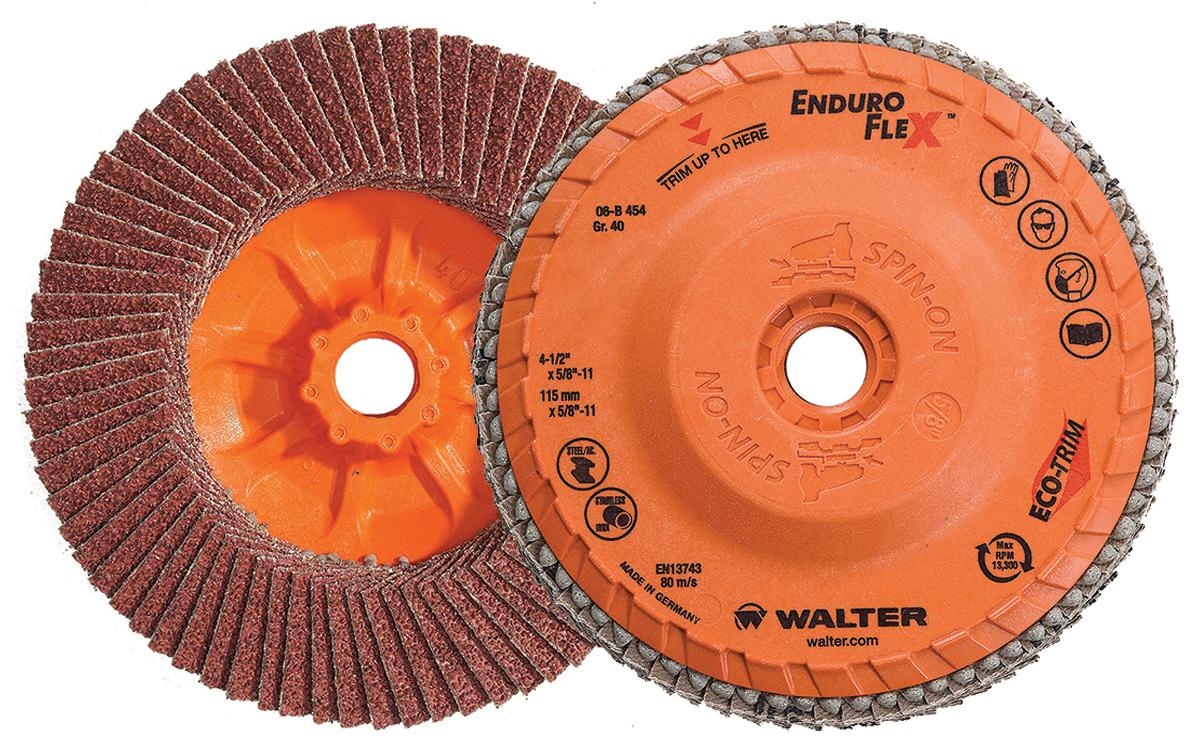 Picture of Walter Abrasive 4-1/2"40G Enduro-Flex Flap Disc 5/8-11Ah Disc Flap